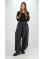 Rundholz - Baggy raccoon knitted trousers - 2251417606