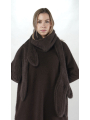 Rundholz - Raccoon knitted scarf with monster hands - 2251417705