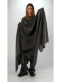 Rundholz - Oversize raccoon knitted scarf - 2251417710