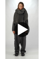Rundholz - Oversize raccoon knitted scarf - 2251417710