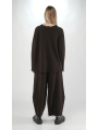 Rundholz - Flared merino yak sweater - 2251530702