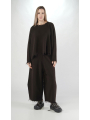 Rundholz - Flared merino yak sweater - 2251530702