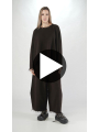 Rundholz - Flared merino yak sweater - 2251530702