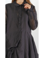 Rundholz - Ballonförmiges Voile Kleid - 2251550903