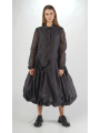 Rundholz - Ballonförmiges Voile Kleid - 2251550903