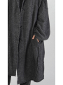Rundholz - Long raccoon mix knitted coat - 2251697204