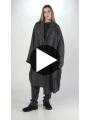 Rundholz - Long raccoon mix knitted coat - 2251697204