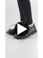 Rundholz - Leder Halbschuhe mit Monsterhänden - 2251985203