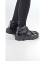 Rundholz - Rundholz Elegante Schnür-Ankle Boots mit Faltenpartie - 2251985251