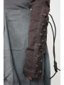 Rundholz DIP - Taillierte Handbemalte Baumwolljacke mit Lederschnürung - 2252061106