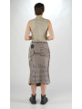 Rundholz DIP - Banana-shaped cotton stretch skirt - 2252110307
