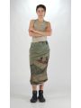 Rundholz DIP - Banana-shaped cotton stretch skirt - 2252110307