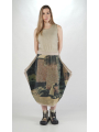 Rundholz DIP - Flared cotton stretch skirt - 2252110308