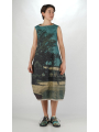 Rundholz DIP - Flared cotton stretch dress - 2252110909