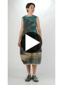 Rundholz DIP - Flared cotton stretch dress - 2252110909