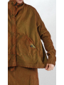 Rundholz DIP - A-shaped bicolor cotton twill jacket - 2252121108