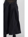 Rundholz DIP - Bicolor stretch cotton trousers with box pleats - 2252190108