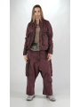 Rundholz DIP - Narrow bicolor cotton stretch jacket - 2252191103