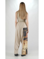 Rundholz DIP - Wide jersey pants with placed digital print - 2252300101