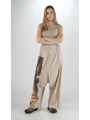 Rundholz DIP - Wide jersey pants with placed digital print - 2252300101