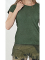 Rundholz DIP - Kurzärmeliges Rippenjersey T-shirt - 2252340501
