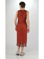 Rundholz DIP - Ärmelloses Rippenjersey Kleid - 2252340902