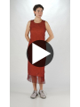 Rundholz DIP - Ärmelloses Rippenjersey Kleid - 2252340902