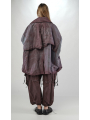 Rundholz DIP - Bicolor cotton mix jacket with double-breasted button placket - 2252381101