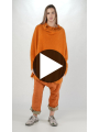 Rundholz DIP - Ballonförmige Woll Stricktunika - 2252447004