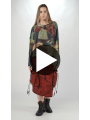 Rundholz DIP - Cotton linen sweater with all-over print - 2252450702
