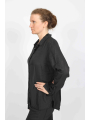 Rundholz DIP - Cupro-Bluse mit asymmetrischem Saum und Knopfdetails - 2252470402