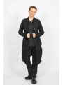 Rundholz DIP - Cupro-Bluse mit asymmetrischem Saum und Knopfdetails - 2252470402