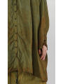 Rundholz DIP - Oversize Cupro Kleid mit Hemdblusenkragen und Falten - 2252470903