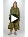 Rundholz DIP - Oversize bicolor cupro coat - 2252471206