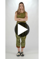 Rundholz DIP - Биколорные поплиновые брюки в форме тюльпана - 2252530105