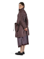 Rundholz DIP - Ausgestellte Baumwollhose mit Kellerfalten und Steppbund - 2252530106
