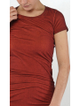 Rundholz DIP - Short sleeve bicolor crepe jersey T-shirt - 2252560508