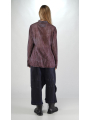 Rundholz DIP - Lockere Bicolor Voile Bluse - 2252580402