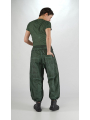 Rundholz DIP - Balloon-shaped bicolor twill trousers with oversized pockets - 2252600105