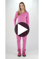 Rundholz Black Label - Tulpenförmige Baumwollstretch Hose - 2253200107
