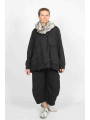 Rundholz Black Label - Trendige Ausgestellte Jacke aus Baumwolle mit Raffungen - 2253201101