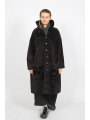 Rundholz Black Label - Oversize Baumwoll-Mantel mit Abgestepptem Design - 2253231203