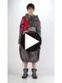Rundholz Black Label - Asymmetrische Strickjacke aus 100% Wolle in Gerade Form - 2253247101