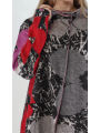 Rundholz Black Label - Wide jacquard cardigan with press studs - 2253247102