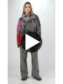 Rundholz Black Label - Weite Jaquard Strickjacke mit Druckknöpfen - 2253247102