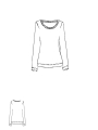 Rundholz Black Label - Elegantes Langarm-T-Shirt aus Lyocell und Baumwolle - 2253260506