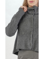 Rundholz Black Label - Elegante Strickjacke mit Jacquard-Muster und Rollkragen - 2253277103