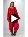 Rundholz Black Label - Oversize French Terry Shirt mit 3d Druck - 2253290513