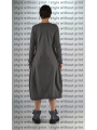 Rundholz Black Label - Schmales French Terry Kleid - 2253290927