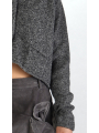 Rundholz Black Label - Cardigan en laine Boucle avec boutons-pression - 2253317102